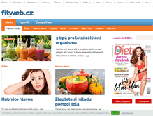 Tablet Screenshot of fitweb.cz